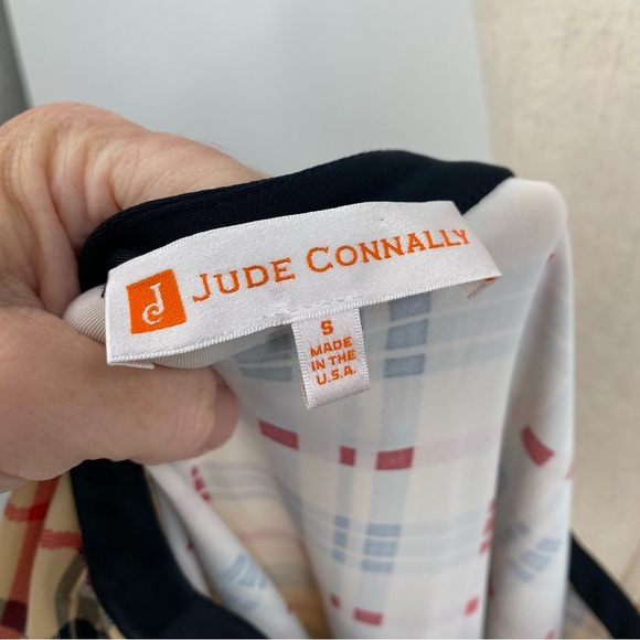 Jude Connally Plaid Shift Dress Small - Picture 6 of 6